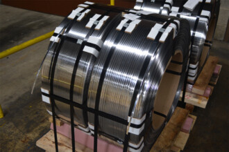 Roll of Oscillate Wound 316 Stainless Steel