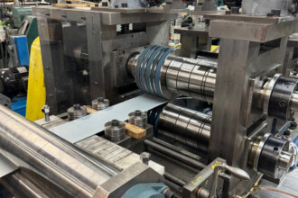 Slitting line at Tool King